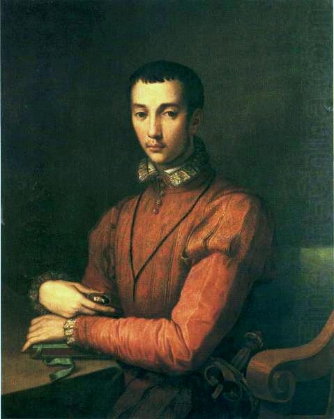 Alessandro Allori Portrait of Francesco de' Medici. china oil painting image